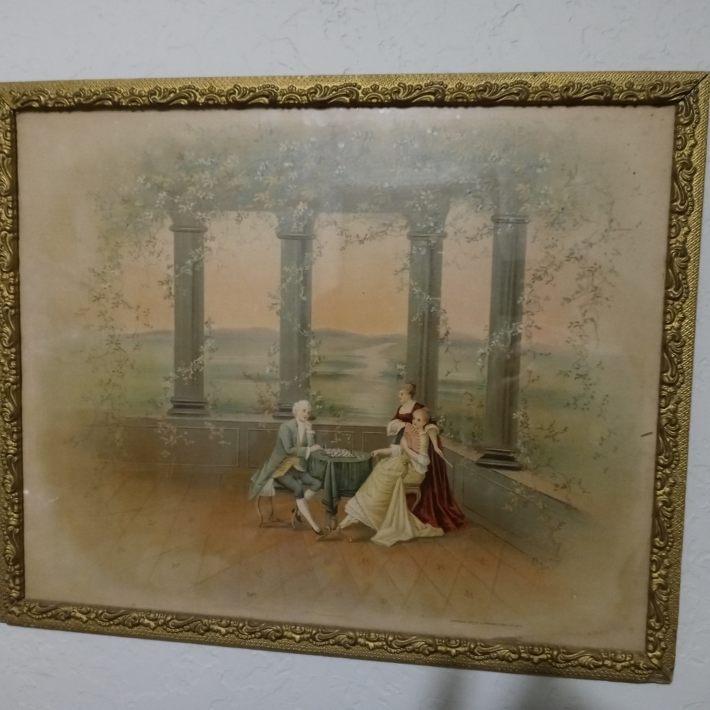 Beautiful picture 21 1/2 x 17 1/2